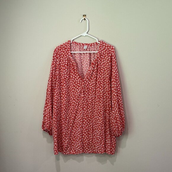3X Plus Old Navy Blouse - Daisies - Picture 1 of 7